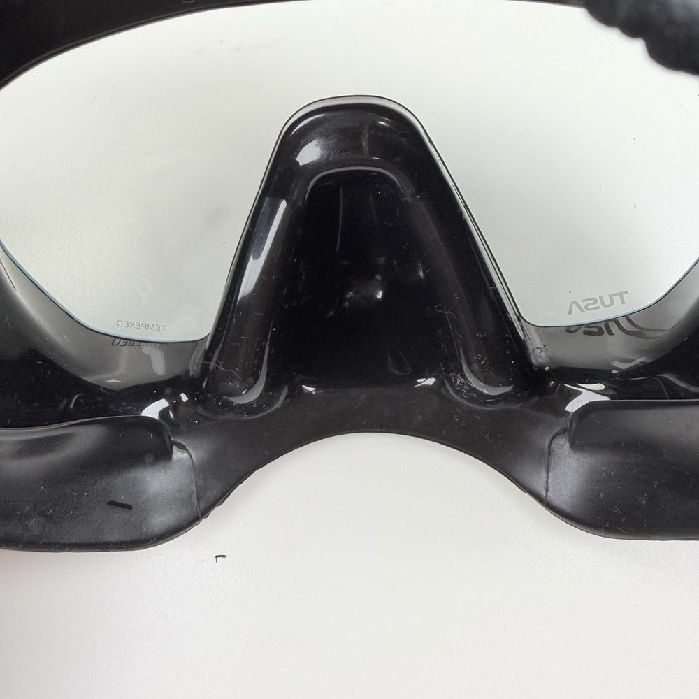 TUSA Freedom Elite M1003QB-OG Scuba Dive Mask Ocean Green Black w/ Case - Picture 12 of 15
